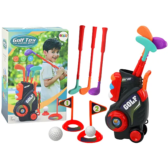 Mini golfa komplekts bērniem ar ratiņiem Galda un sporta spēles