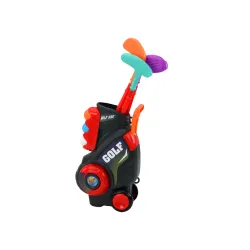 Mini golfa komplekts bērniem ar ratiņiem