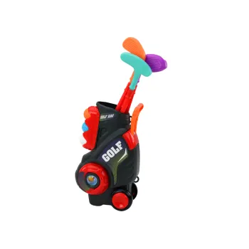 Mini golfa komplekts bērniem ar ratiņiem