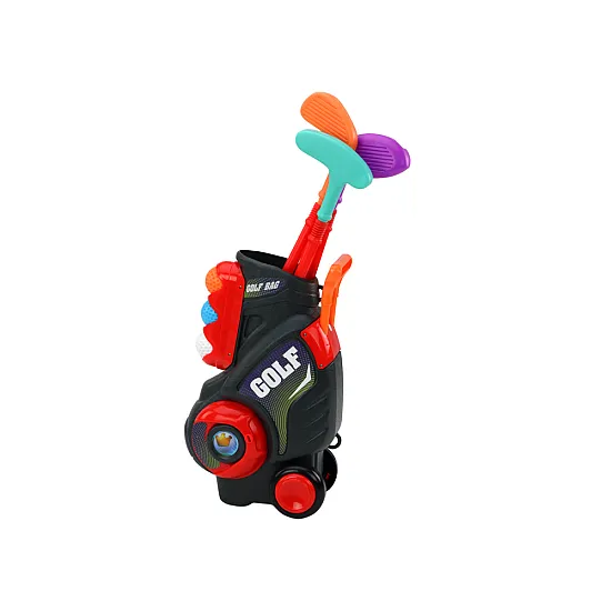 Mini golfa komplekts bērniem ar ratiņiem Galda un sporta spēles