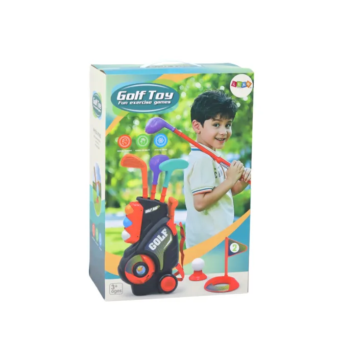 Mini golfa komplekts bērniem ar ratiņiem Galda un sporta spēles