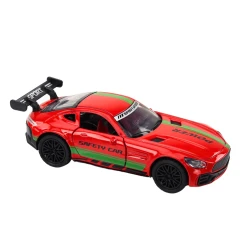 Sporta automašīnas 1:32 figūriņa Spoiler Metāliski sarkana skaņa
