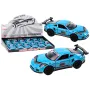 Sporta auto 1:32 figūriņa Zilais spoileris metāliskā krāsā