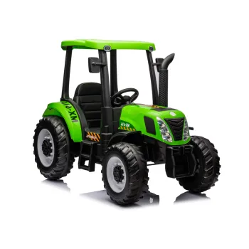 A011 Bezvadu zaļais traktors