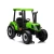 A011 Bezvadu zaļais traktors