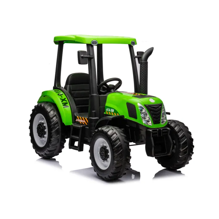 A011 Bezvadu zaļais traktors