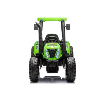 A011 Bezvadu zaļais traktors
