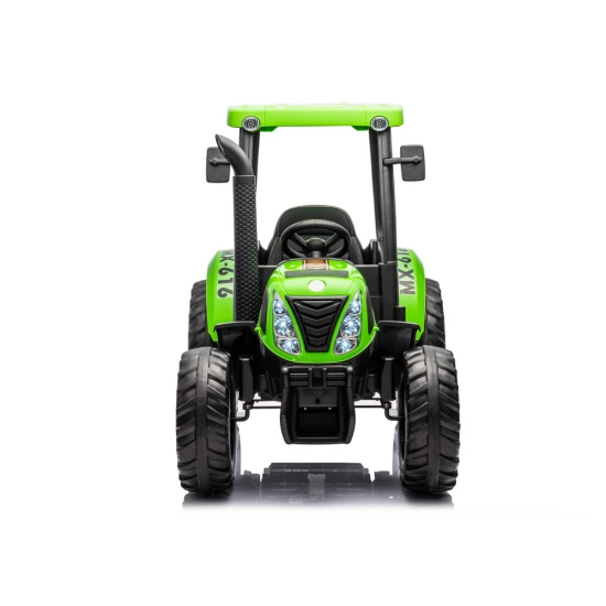 A011 Bezvadu zaļais traktors