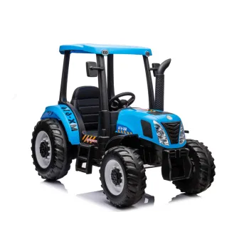 A011 Bezvadu zilais traktors