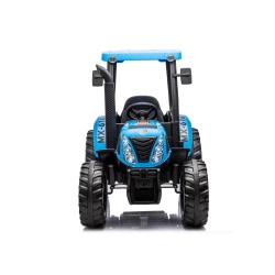 A011 Bezvadu zilais traktors