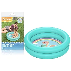 Piepūšama piparmētru krāsas peldbaseins 61 cm x 15 cm Bestway 51061