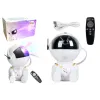 Astronauta projektors ar zvaigžņu LED USB tālvadības pulti