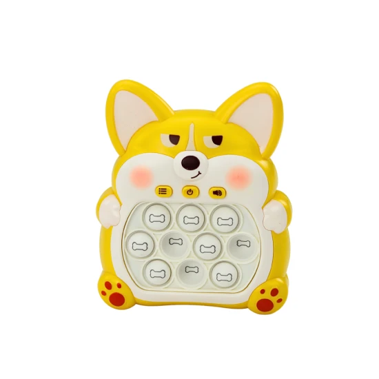 Dzeltena Pop-It spēle Lapsa Galda un sporta spēles