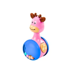 Rozā briežu rotaļlieta