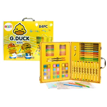 Mākslas komplekts Yellow Duck 84 gab.
