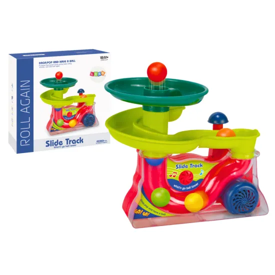 Ball slide fountain