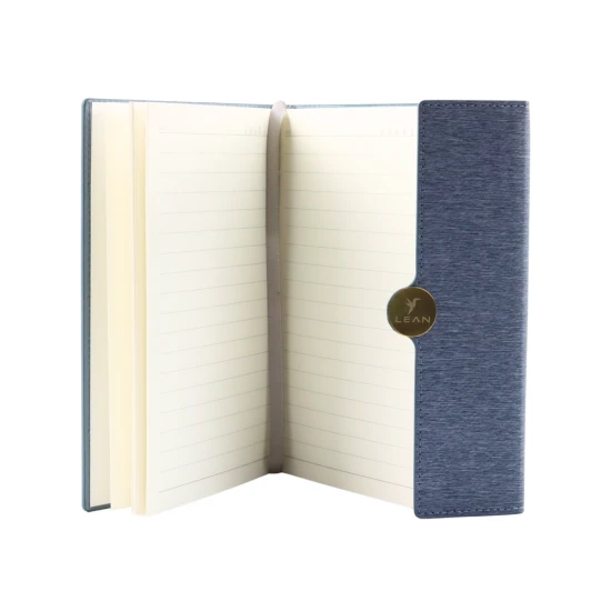 Pelēka magnētiska A5 blociņš Piezīmjdatori