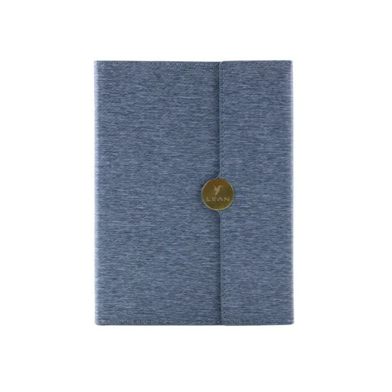 Pelēka magnētiska A5 blociņš Piezīmjdatori