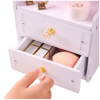 Mini make-up balts galds 