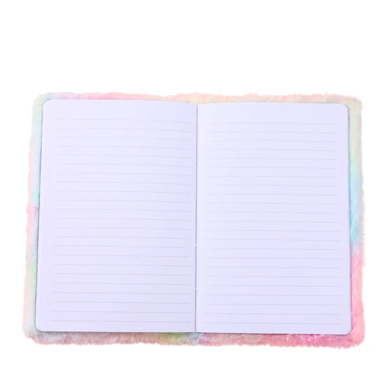 Plīša vienradzis buklets A5 Piezīmjdatori