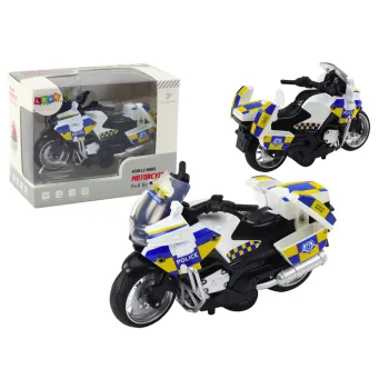 Policijas motocikls ar berzes piedziņu