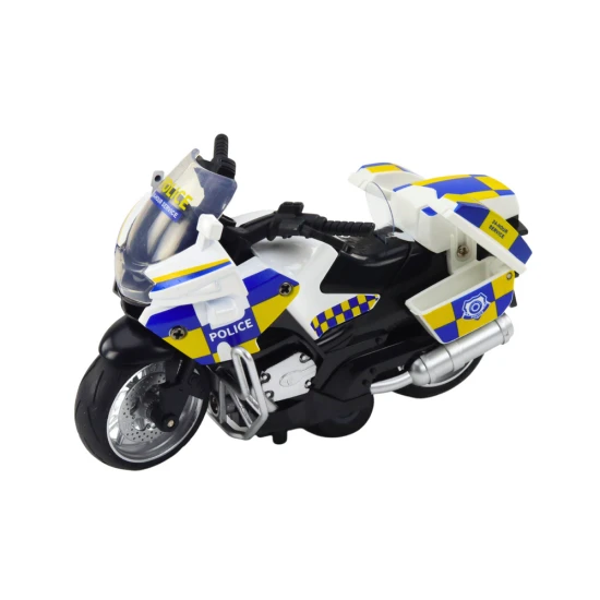 Policijas motocikls ar berzes piedziņu