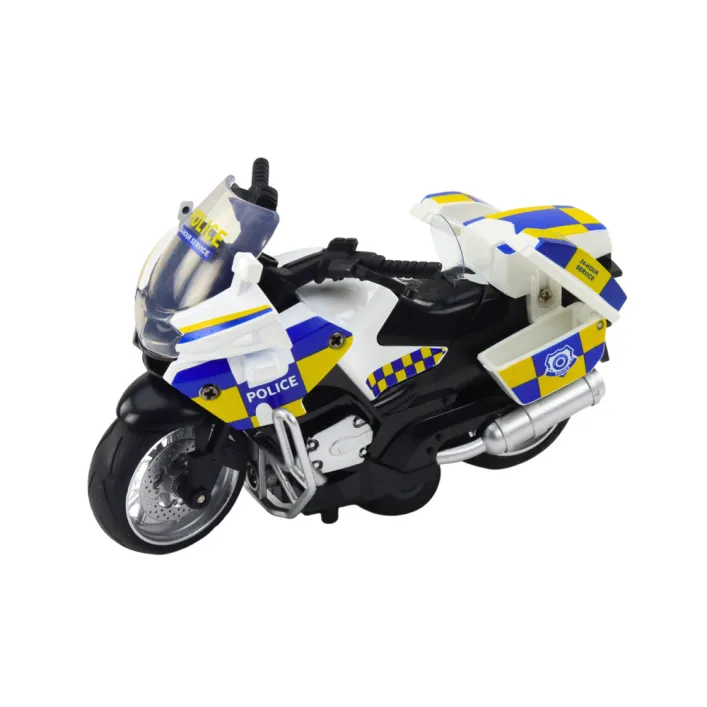 Policijas motocikls ar berzes piedziņu