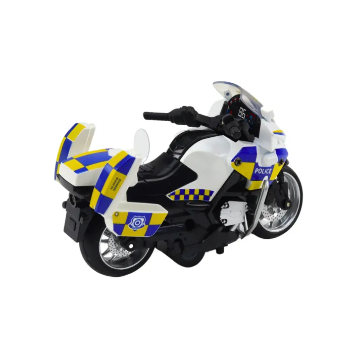 Policijas motocikls ar berzes piedziņu