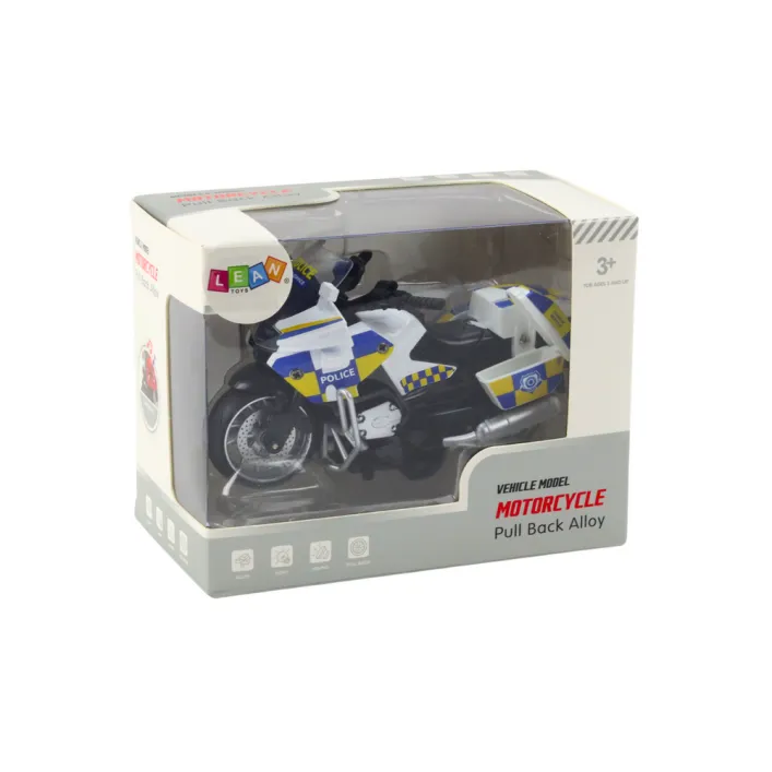 Policijas motocikls ar berzes piedziņu