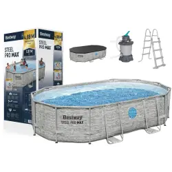 Baseins ar rāmi 427 x 250 x 100 cm „Bestway“ 56946