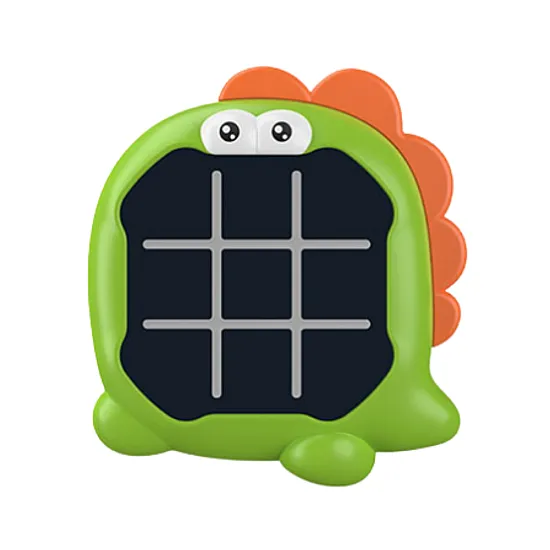 Elektroniska spēle 3in1 Tic Tac Toe Memory Green Dinosaur Galda un sporta spēles