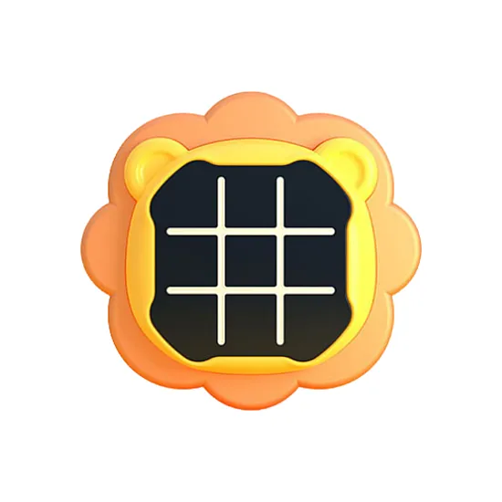 Elektroniczna pomarańczowa gra 3w1 Tic Tac Toe Lew Gry planszowe i sportowe