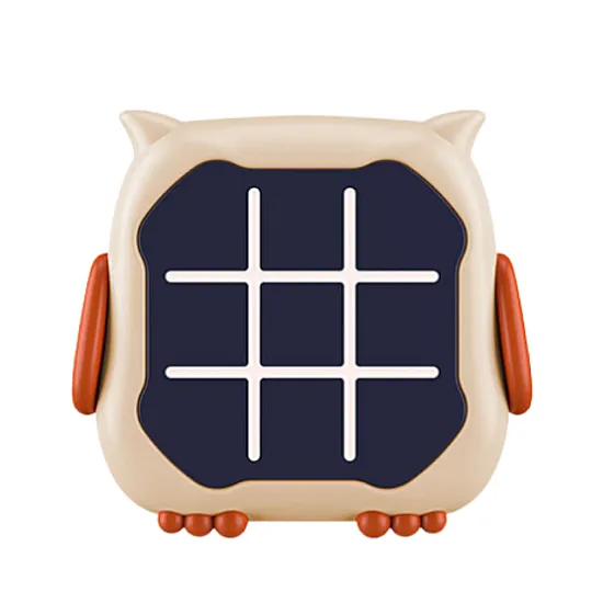Elektroniska spēle 3in1 Tic Tac Toe Memory Owl Beige Galda un sporta spēles