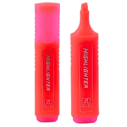 Spilgti rozā marķieris piezīmēm