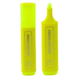 Dzeltens marķieris piezīmēm