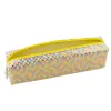 Dzeltens penālis ar zivju zvīņu rakstu 21x6 cm Vimpeļi