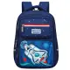 Tumši zila skolas mugursoma bērniem Rocket Space 20 l, 41 cm Mugursomas