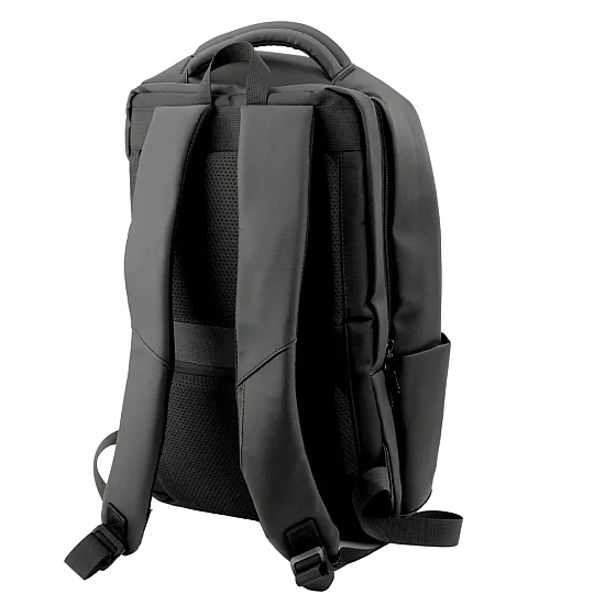 Juoda kuprinė su USB kišene 16L 41cm Kuprinės