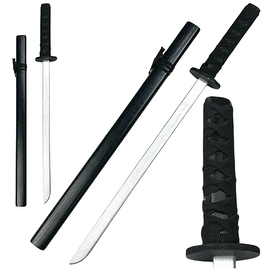 Medinis kardas katana Mediniai žaislai