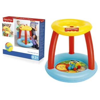 Piepūšamais baseins ar jumtu „Fisher-Price Bestway“ 93541