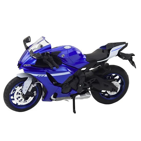 Sporta zils metāla motocikls
