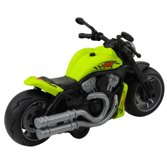 Battery Operated Toy Motorcycle Lights Sounds Green