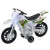 Balts motokrosa velosipēds