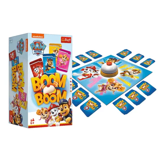 Boom Boom Paw Patrol Skill Game Trefl 01911 Galda un sporta spēles