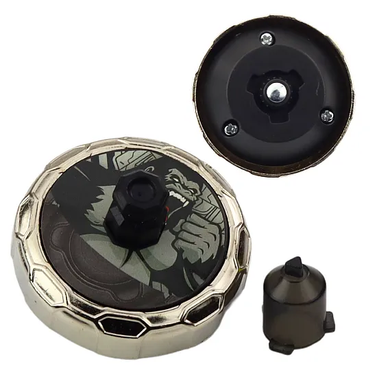Flying Disc Gorilla Black Spinner Launcher komplekts Galda un sporta spēles