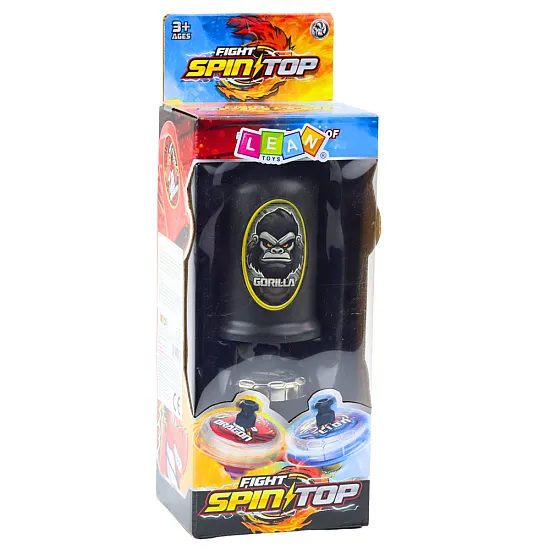 Flying Disc Gorilla Black Spinner Launcher komplekts Galda un sporta spēles
