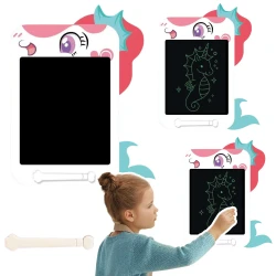 Balta zīmēšanas tāfele ar Unicorn pildspalvu