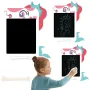 Balta zīmēšanas tāfele ar Unicorn pildspalvu