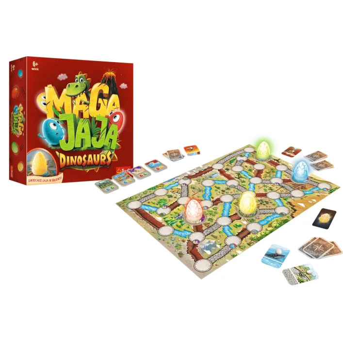 Family Game Magajaja Dinosaurs Trefl 02281 Galda un sporta spēles
