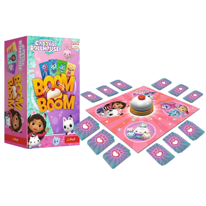 Ģimenes spēle Boom Boom Cat House Trefl 02548 Galda un sporta spēles